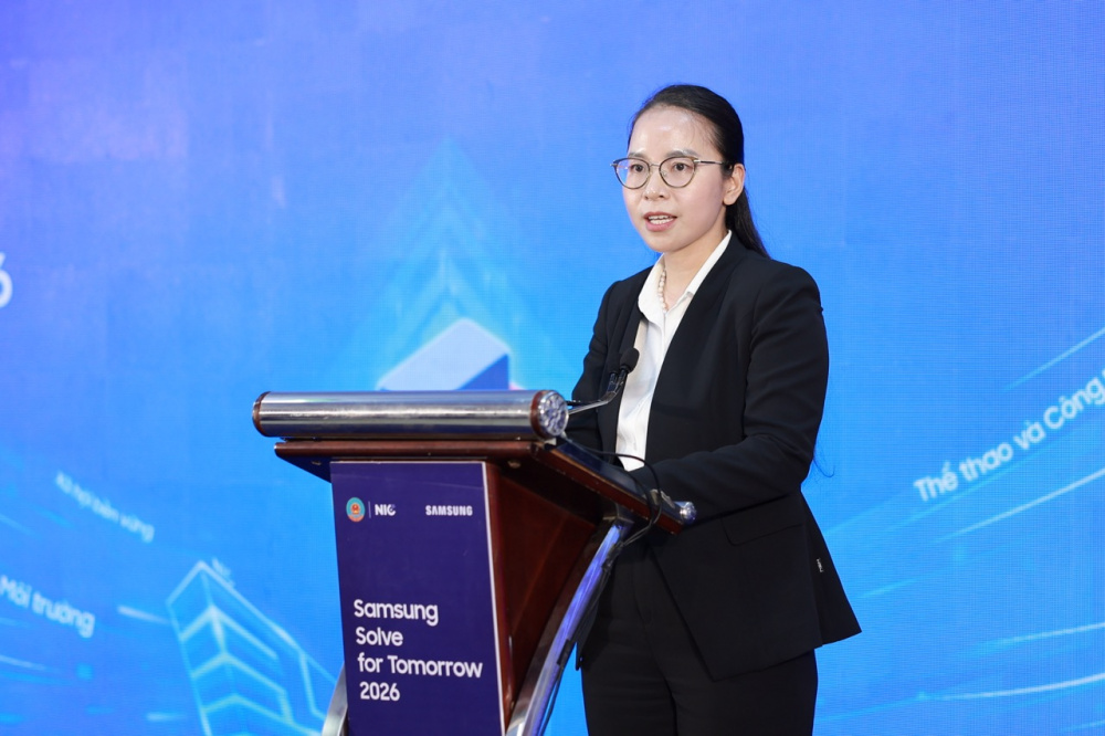 Samsung Việt Nam phối hợp với Trung tâm Đổi mới sáng tạo Quốc gia (NIC) tổ chức lễ phát động cuộc thi Samsung Solve for Tomorrow 2026 khu vực phía Nam