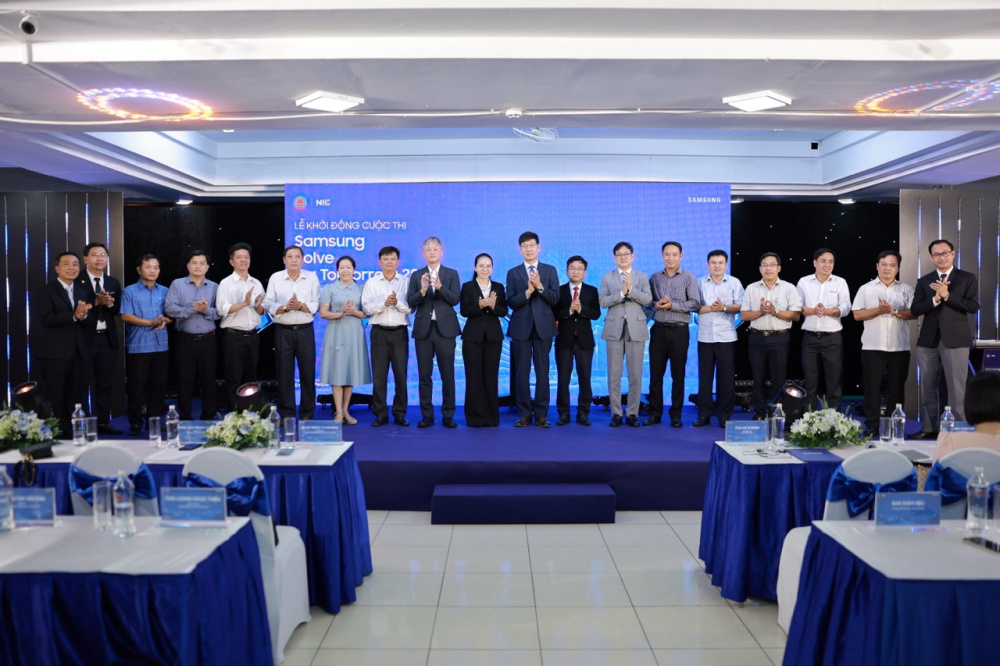 Samsung Việt Nam phối hợp với Trung tâm Đổi mới sáng tạo Quốc gia (NIC) tổ chức lễ phát động cuộc thi Samsung Solve for Tomorrow 2026 khu vực phía Nam