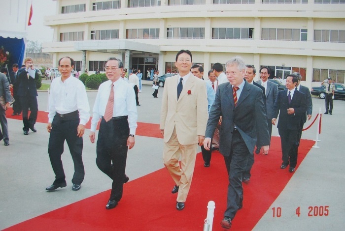 Cố Thủ tướng Phan Văn Khải dự Lễ khánh thành 5 Nhà máy điện Phú Mỹ  năm 2005