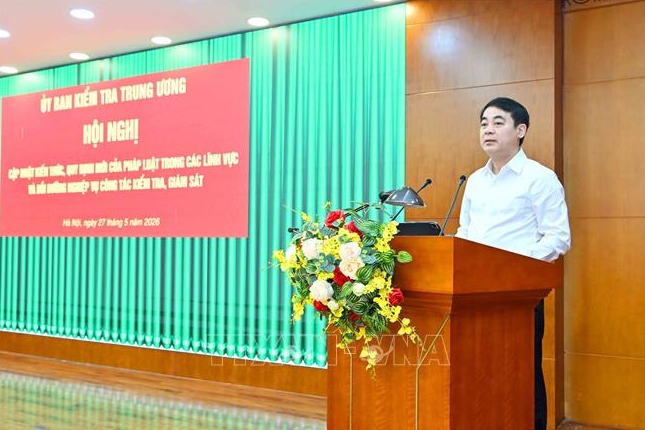 Đảng ủy Bộ Công Thương tham gia tập huấn nghiệp vụ kiểm tra, giám sát