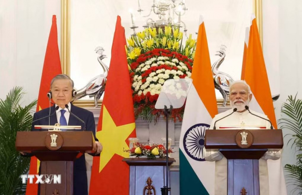tổng bí thư thăm Ấn Độ