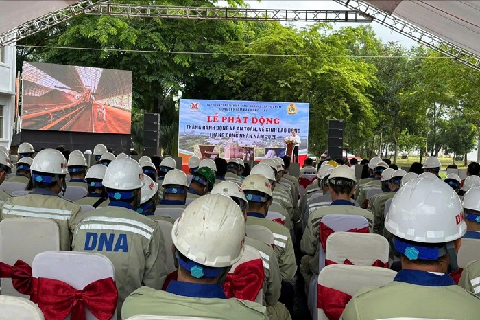 Công tác ATVSLĐ luôn được Công ty Nhôm Đắk Nông - TKV triển khai đồng bộ, bài bản