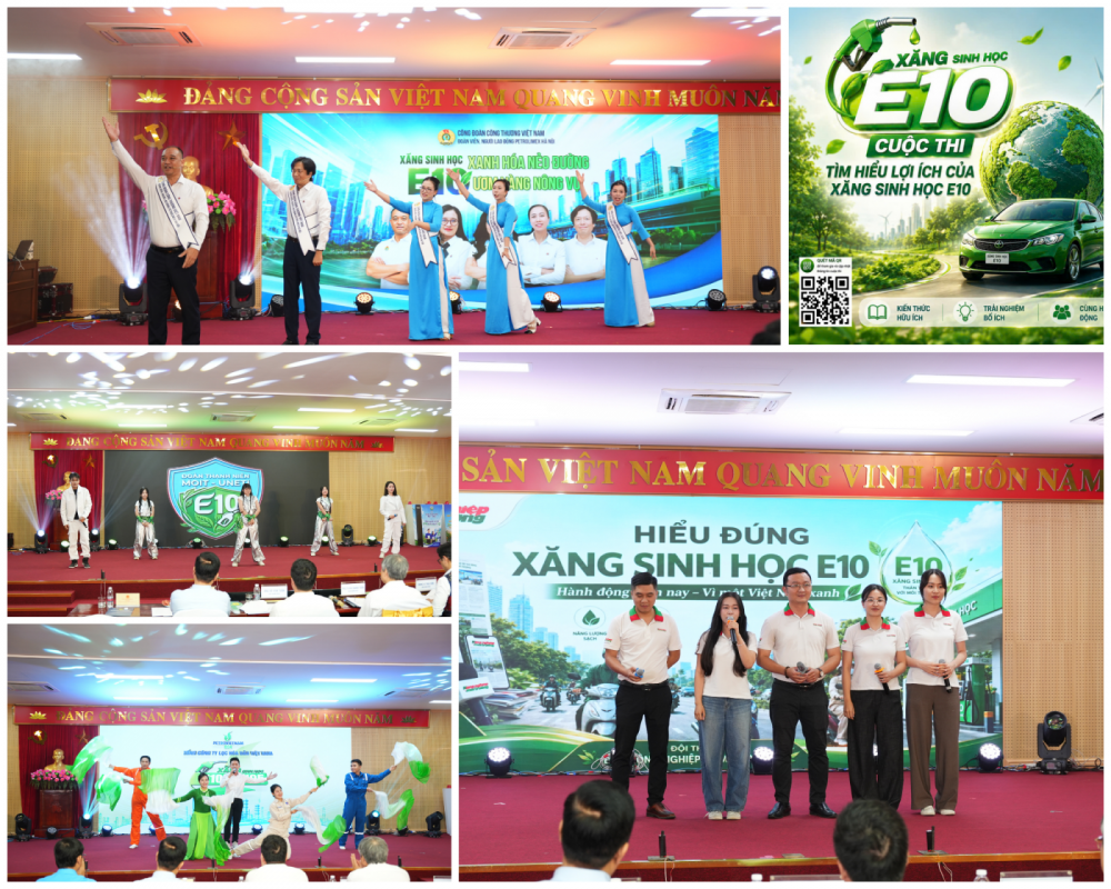Cuộc thi “Tìm hiểu lợi ích của xăng E10”