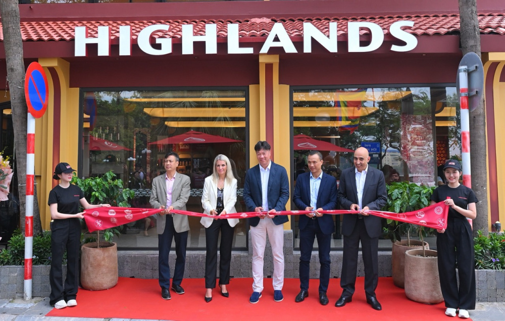 Highlands Coffee đạt mốc 1.000 cửa hàng tại Việt Nam