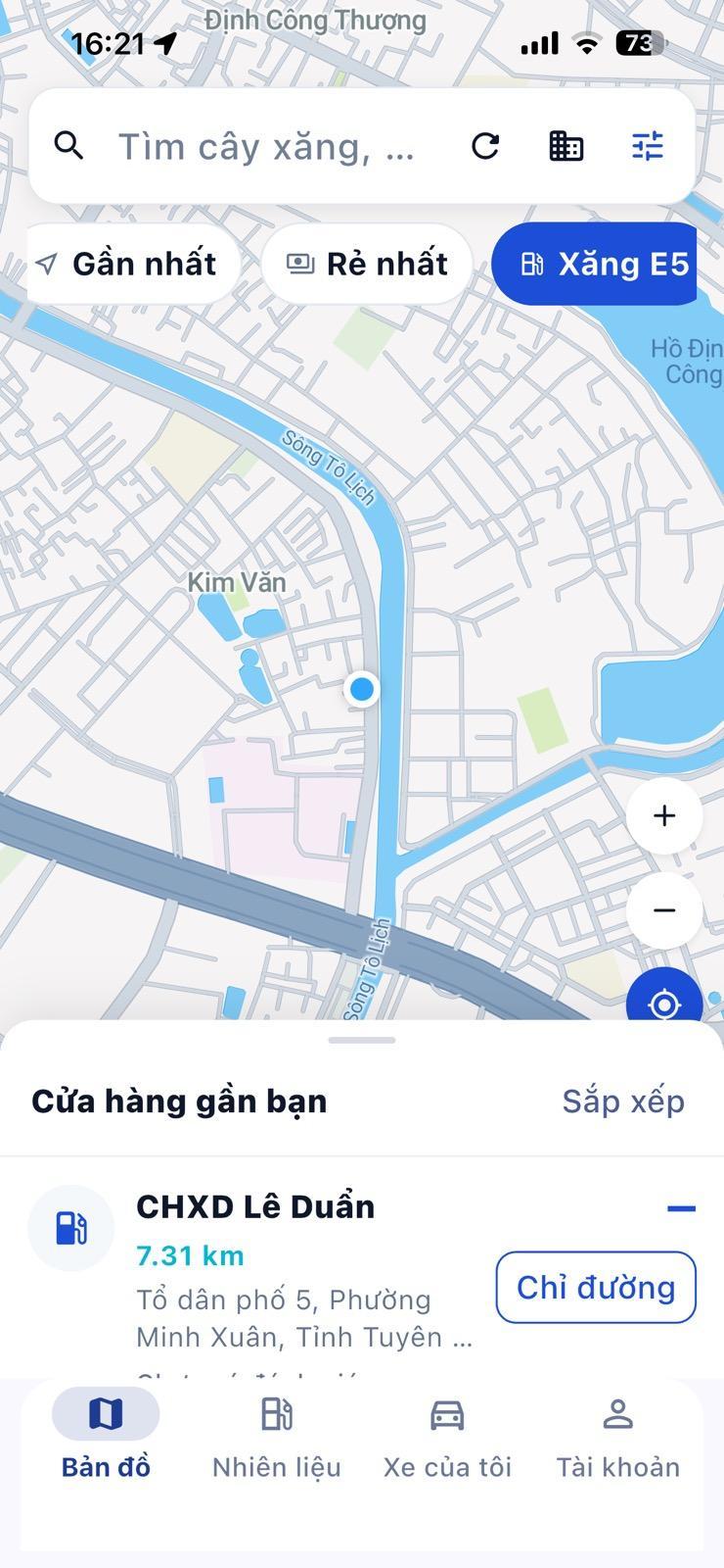 Ứng dụng “Quanh tôi” có trên App Store hoặc Google Play.