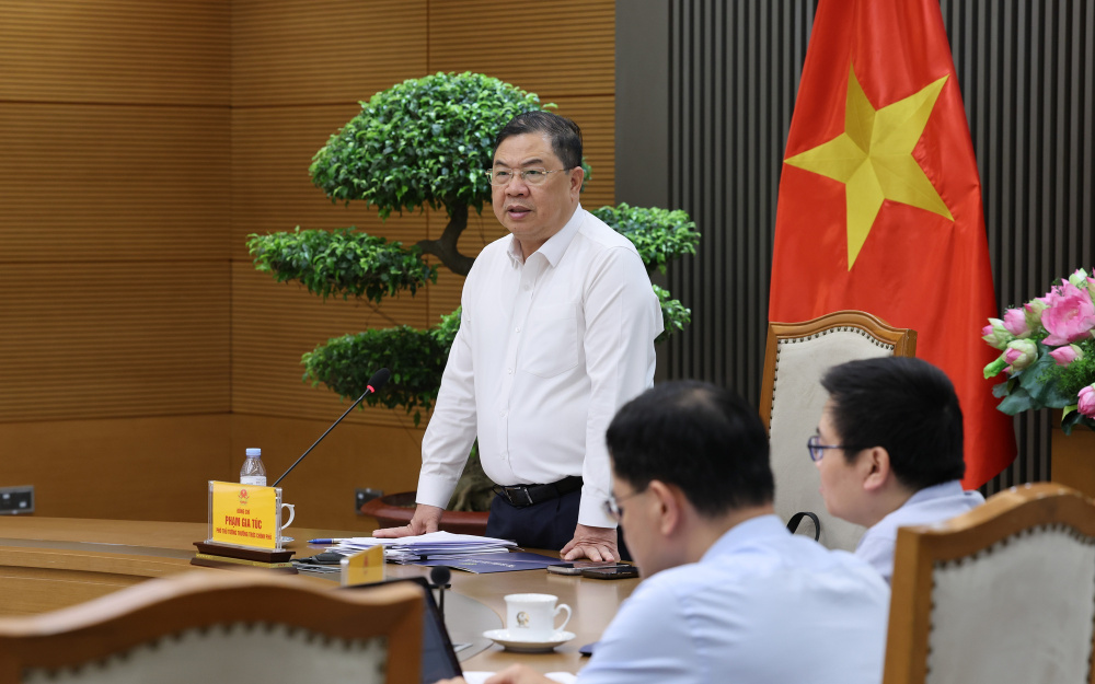 Phó Thủ tướng Thường trực Phạm Gia Túc nhấn mạnh, chất lượng và kết quả thực hiện nhiệm vụ theo Kết luận số 18/KL-TW phải bám sát yêu cầu của Trung ương - Ảnh: VGP/Phương Nguyên