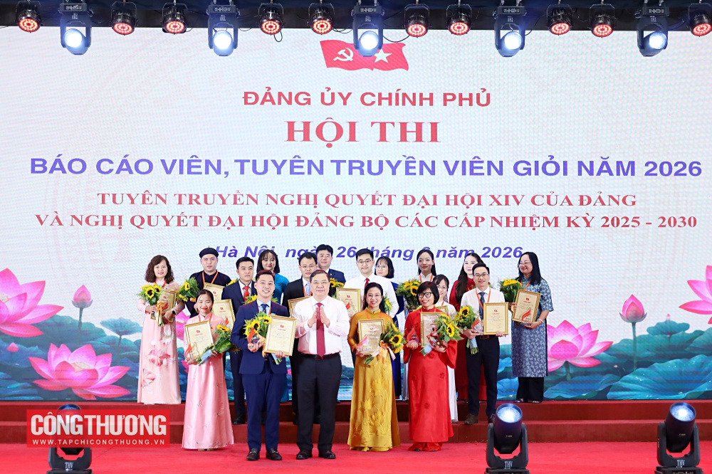Sức lan tỏa từ Hội thi Báo cáo viên, Tuyên truyền viên giỏi Đảng bộ Chính phủ năm 2026