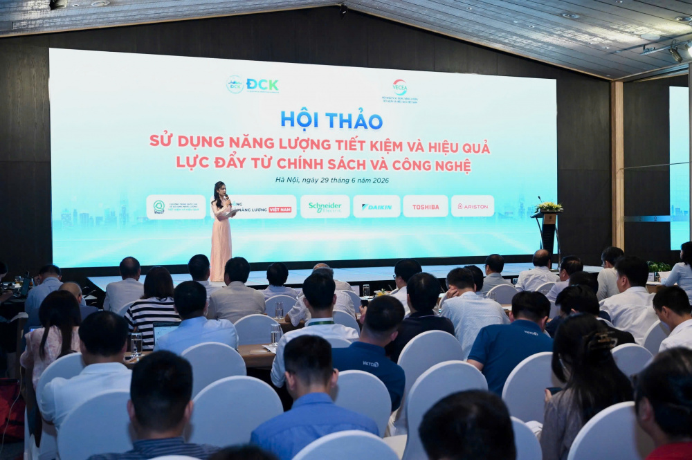 Hội thảo “Sử dụng năng lượng tiết kiệm và hiệu quả: Lực đẩy từ chính sách và công nghệ”