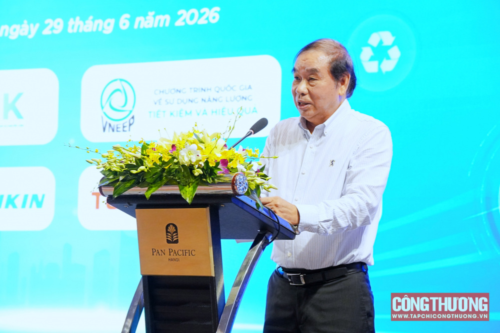 Ông Nguyễn Đình Hiệp - Chủ tịch Hội khoa học và công nghệ sử dụng năng lượng TK&HQ Việt Nam