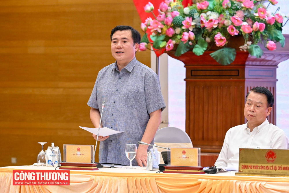 Thứ trưởng Nguyễn Sinh Nhật Tân - Người phát ngôn Bộ Công Thương trả lời các vấn đề phóng viên quan tâm liên quan đến xăng E10 và xăng nhiên liệu sinh học tại họp báo Chính phủ thường kỳ chiều 3/6/2026