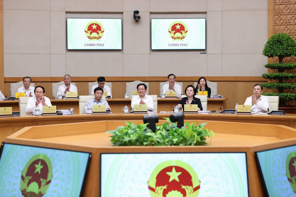 Các đại biểu dự cuộc họp - Ảnh: VGP
