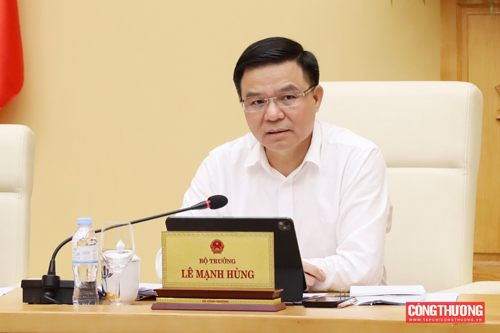 Bộ trưởng Bộ Công Thương Lê Mạnh Hùng
