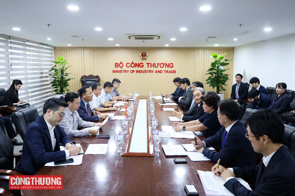 (Đơn vị đã duyệt ND) Thứ trưởng Nguyễn Hoàng Long làm việc các doanh nghiệp Nhật Bản về LNG