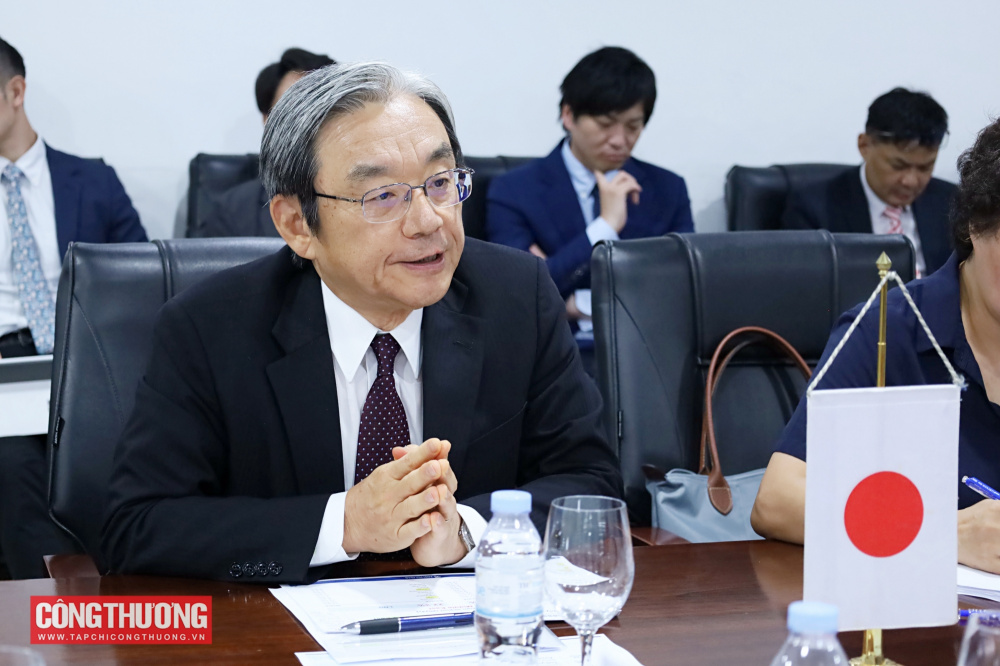 (Đơn vị đã duyệt ND) Thứ trưởng Nguyễn Hoàng Long làm việc các doanh nghiệp Nhật Bản về LNG