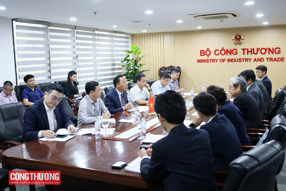 (Đơn vị đã duyệt ND) Thứ trưởng Nguyễn Hoàng Long làm việc các doanh nghiệp Nhật Bản về LNG