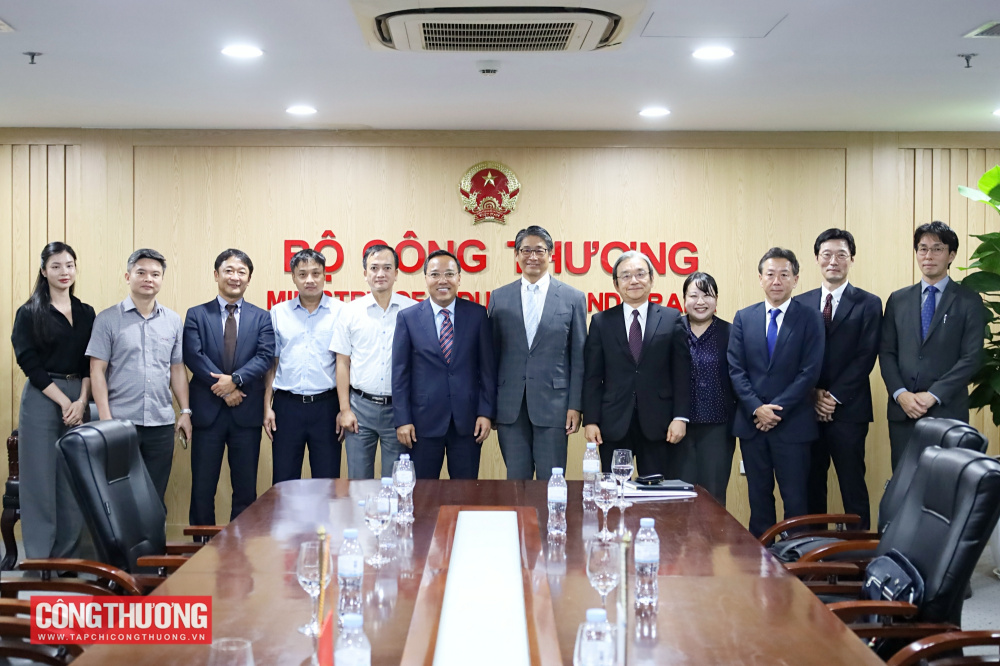 (Đơn vị đã duyệt ND) Thứ trưởng Nguyễn Hoàng Long làm việc các doanh nghiệp Nhật Bản về LNG