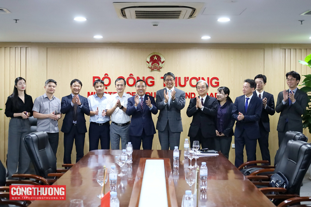 (Đơn vị đã duyệt ND) Thứ trưởng Nguyễn Hoàng Long làm việc các doanh nghiệp Nhật Bản về LNG