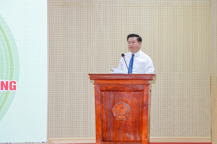 PGS.TS Đinh Văn Châu phát biểu tại sự kiện.