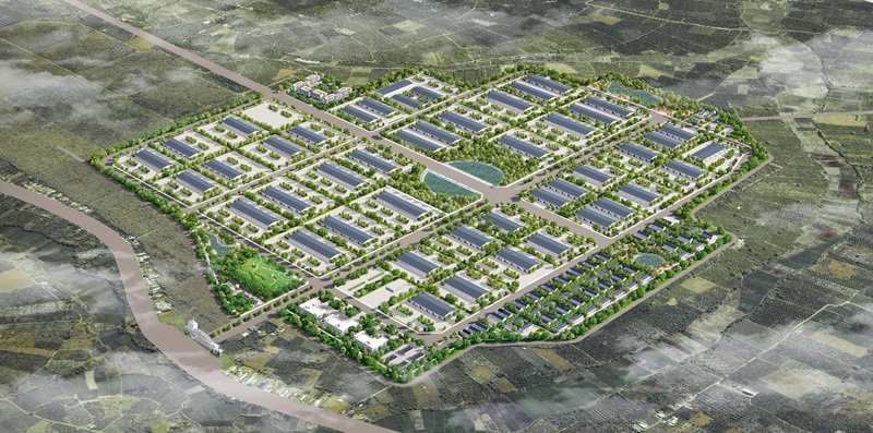 Phối cảnh Khu công nghiệp Đak Đoa