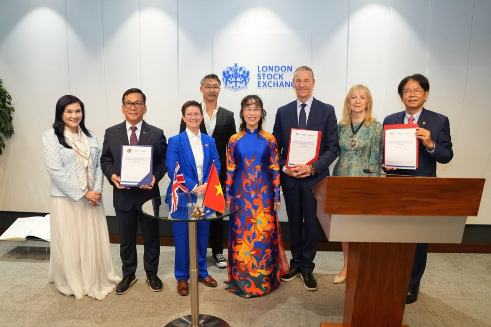 Ngân hàng HDBank ký hợp tác Sở giao dịch chứng khoán London, Dragon Capital