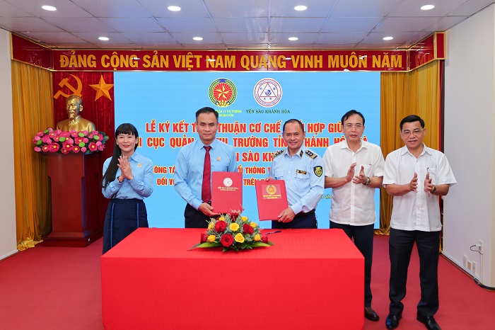 Hai bên ký kết thỏa thuận phối hợp bảo vệ thương hiệu, chống hàng giả. 