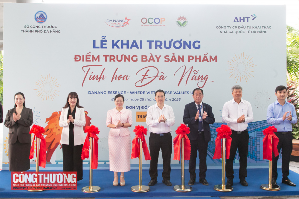 Cắt băng khai mạc nhà ga quốc tế đà nẵng