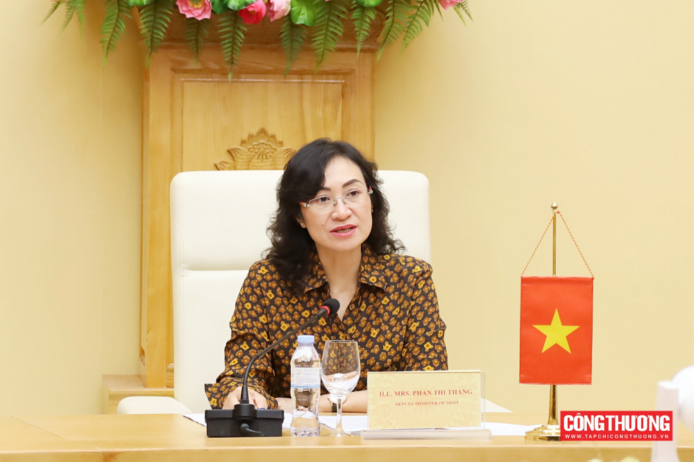 Thứ trưởng Bộ Công Thương Phan Thị Thắng