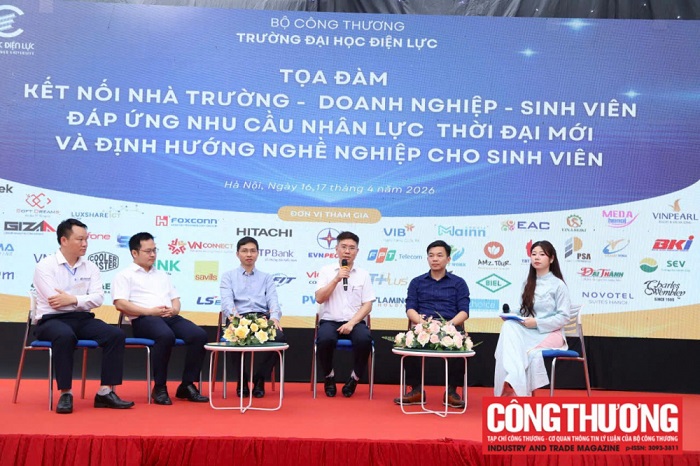 Trường Đại học Điện lực tổ chức tọa đàm kết nối Nhà trường - Doanh nghiệp - Sinh viên.
