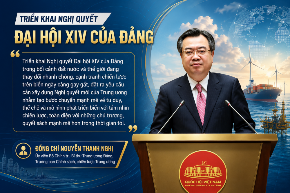 Cần một Nghị quyết mới để hiện thực hóa mục tiêu quốc gia biển mạnh