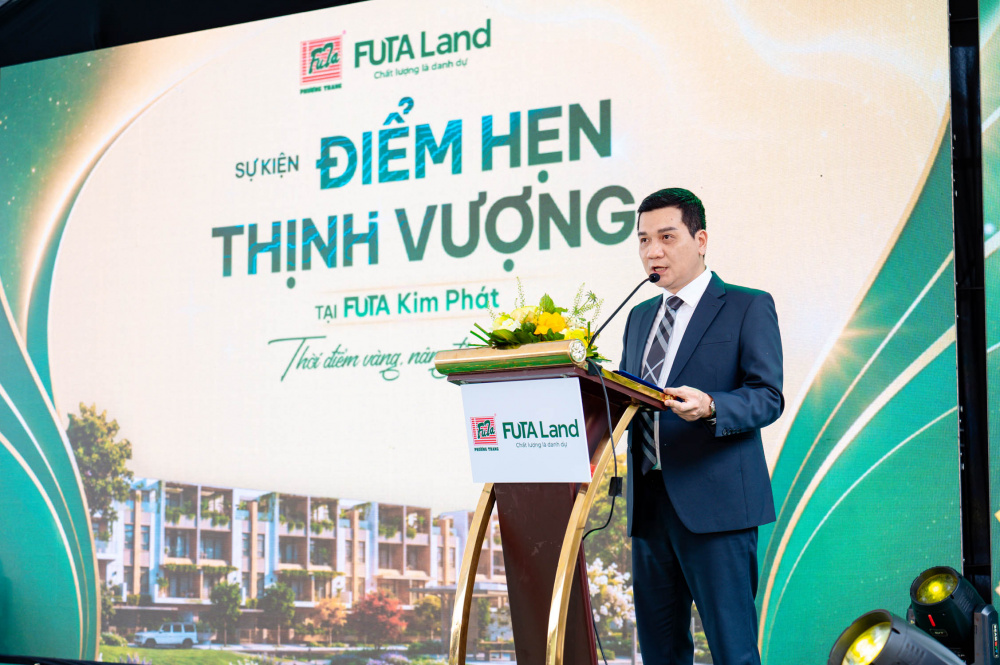 ông Nguyễn Văn Đức - Phó Tổng Giám đốc Công ty Cổ phần Bất động sản FUTA Land