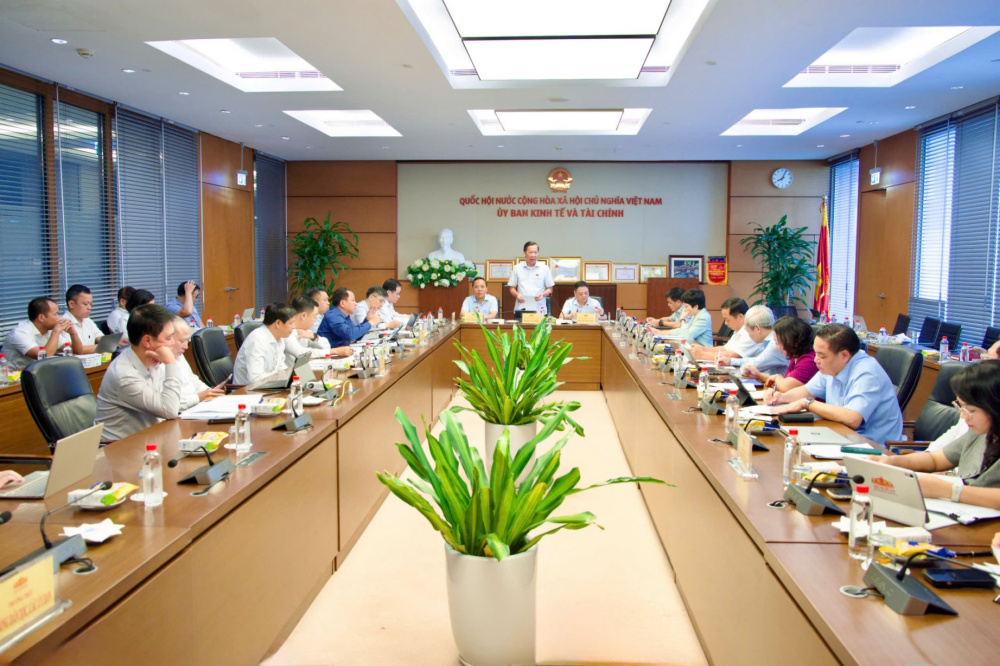 Thường trực Ủy ban Kinh tế và Tài chính thẩm tra sơ bộ dự án Luật Dầu khí (sửa đổi)