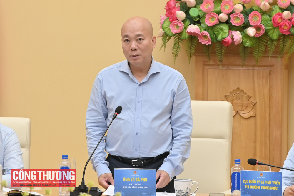 ông Vũ Bá Phú - Cục trưởng Cục Xúc tiến thương mại (Bộ Công Thương)