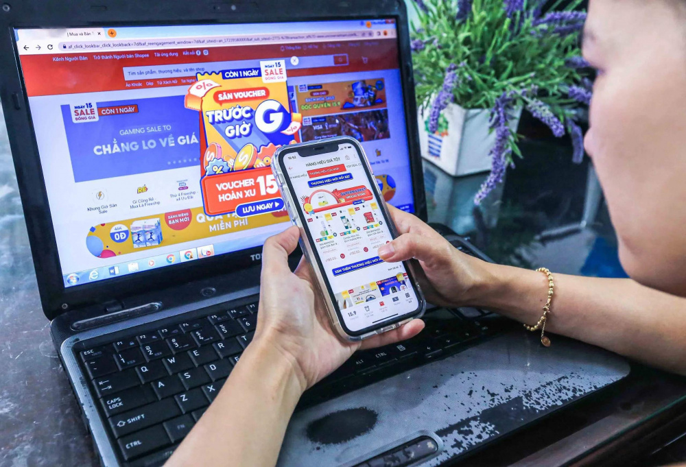 Mỗi lựa chọn mua sắm không chỉ tác động đến hoạt động kinh doanh của doanh nghiệp mà còn góp phần định hình xu hướng phát triển của thị trường thương mại điện tử - Ảnh: Đào Ngọc Thạch