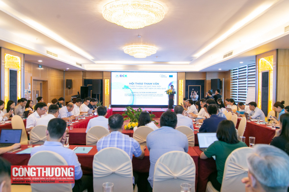 Hội thảo tham vấn Quỹ Thúc đẩy sử dụng năng lượng tiết kiệm và hiệu quả.