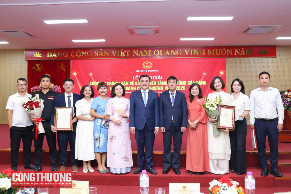 Tạp chí Công Thương đạt 02 giải tại Cuộc thi chính luận về bảo vệ nền tảng tư tưởng của Đảng trong ngành Công Thương