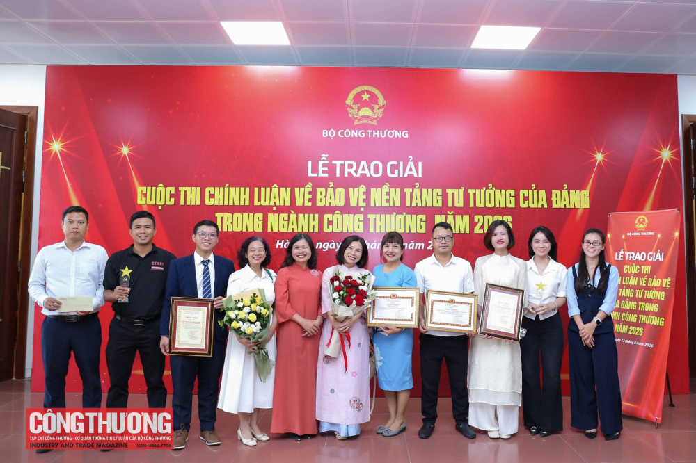 Tạp chí Công Thương đạt 02 giải tại Cuộc thi chính luận về bảo vệ nền tảng tư tưởng của Đảng trong ngành Công Thương