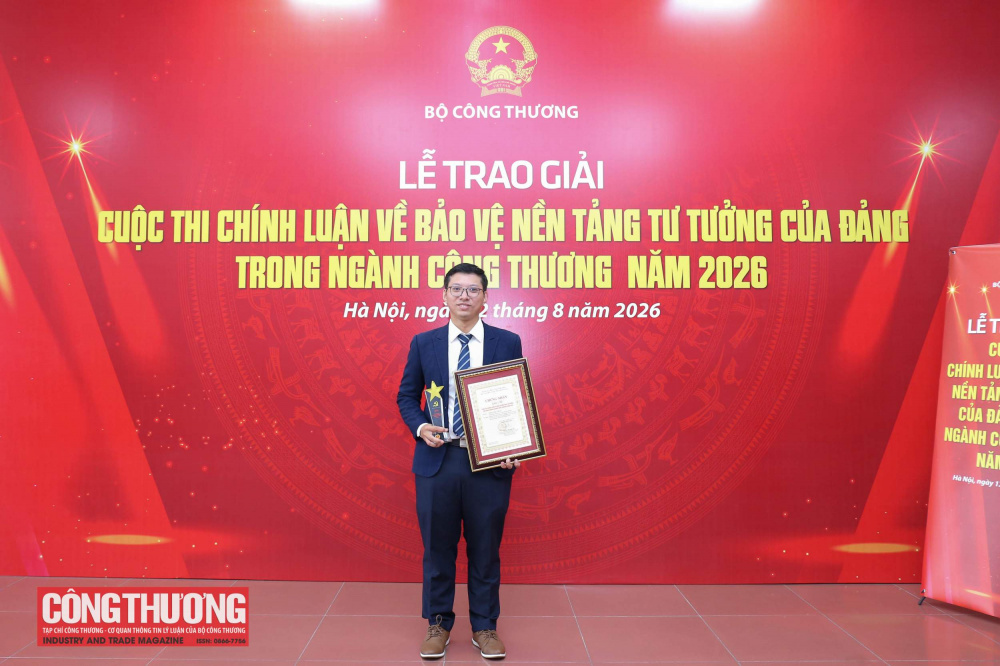 Tạp chí Công Thương đạt 02 giải tại Cuộc thi chính luận về bảo vệ nền tảng tư tưởng của Đảng trong ngành Công Thương