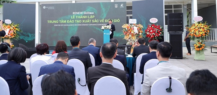 Trung tâm đào tạo xuất sắc về điện gió, Đại học Điện Lực (Ảnh: ĐL)