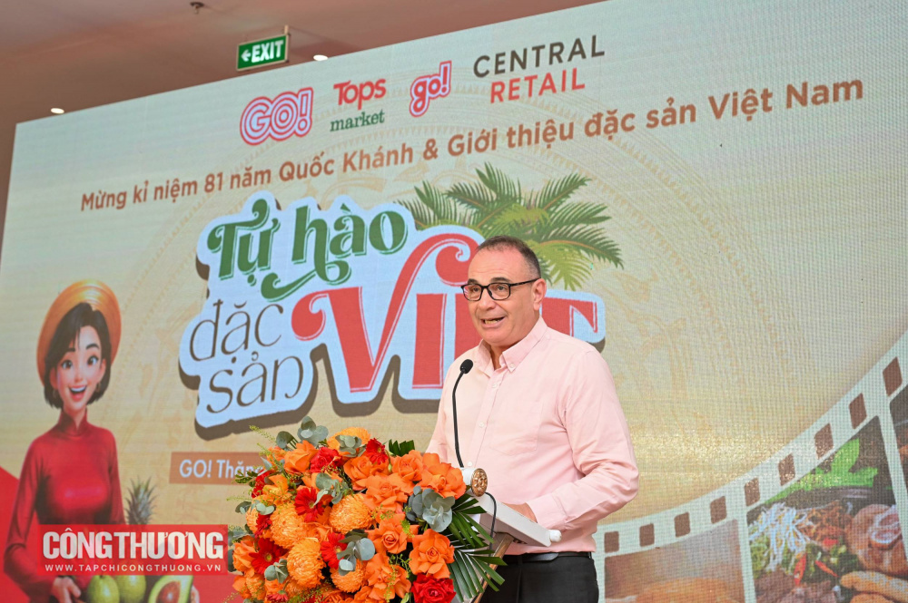 Ông Jose Mestre - Giám đốc Trung tâm Đào tạo Ngành hàng thực phẩm Tập đoàn Central Retail Việt Nam