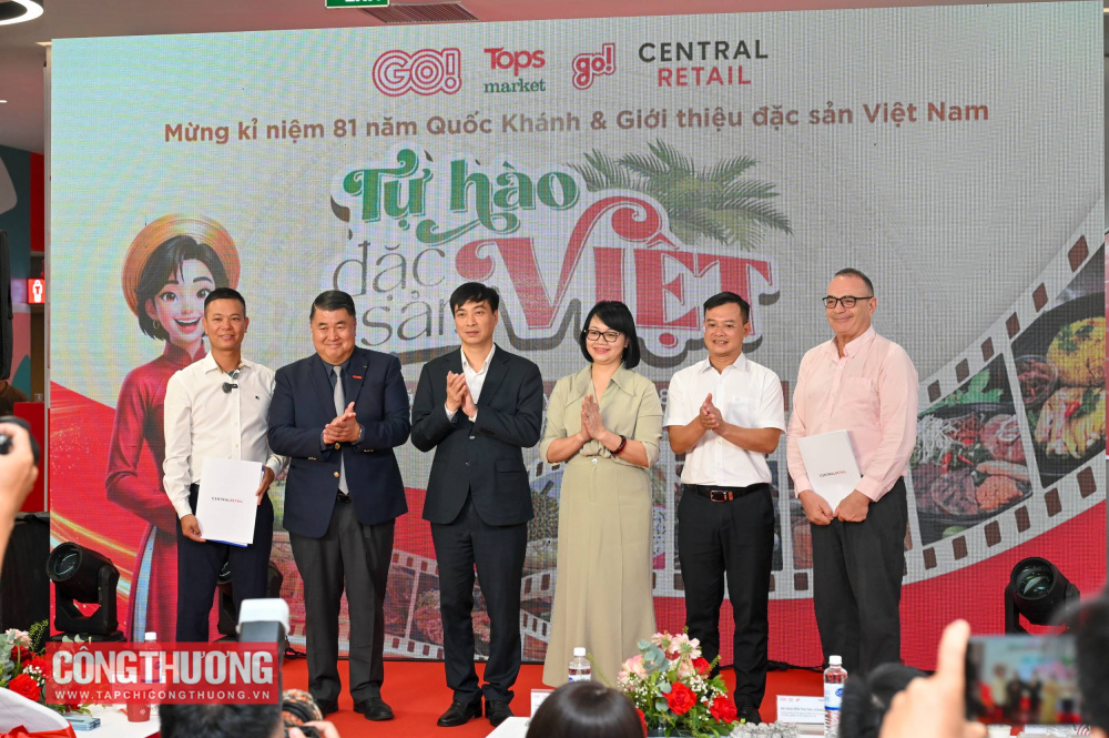 Lễ ký kết hợp tác chiến lược giữa Central Retail Việt Nam với nhà cung cấp Cường Thịnh