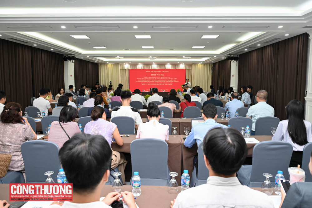 Đảng ủy Bộ Công Thương tổ chức Hội nghị phổ biến và triển khai Kết luận số 207-KL/TW về công tác bảo vệ quyền lợi người tiêu dùng