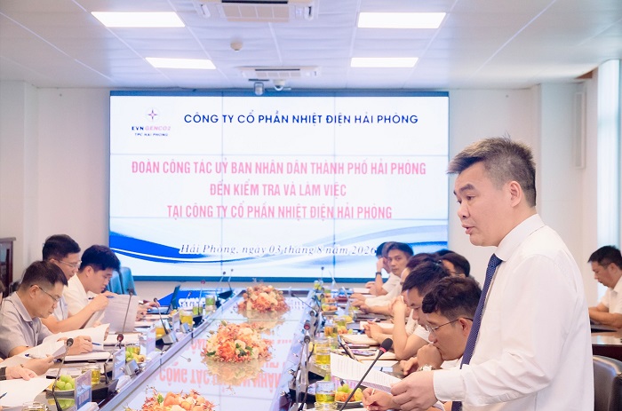 Ông Trần Xuân Trường - Q. TGĐ HND báo cáo tình hình SXKD 