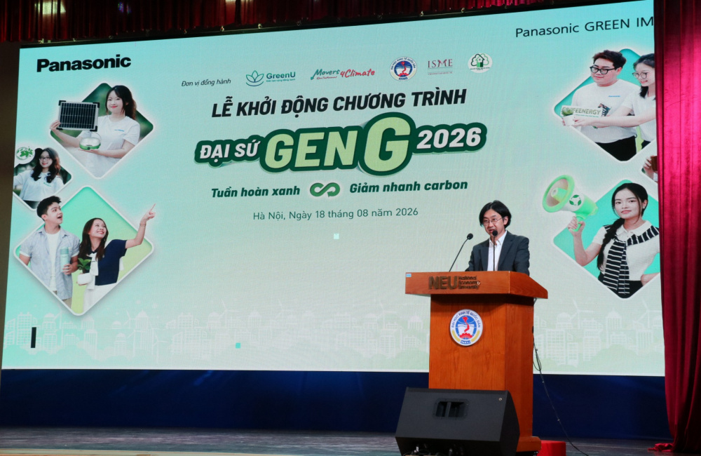Panasonic khởi động Đại sứ Gen G m&ugrave;a 4: khuyến kh&iacute;ch người trẻ biến s&aacute;ng kiến xanh th&agrave;nh h&agrave;nh động