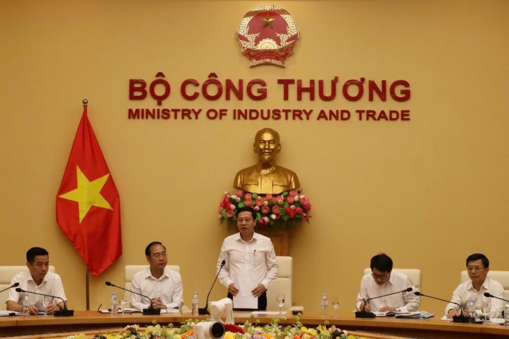 Đồng chí Phạm Đức Toàn, Phó Trưởng ban Ban Thi đua - Khen thưởng Trung ương, Trưởng Đoàn Kiểm tra phát biểu tại hội nghị