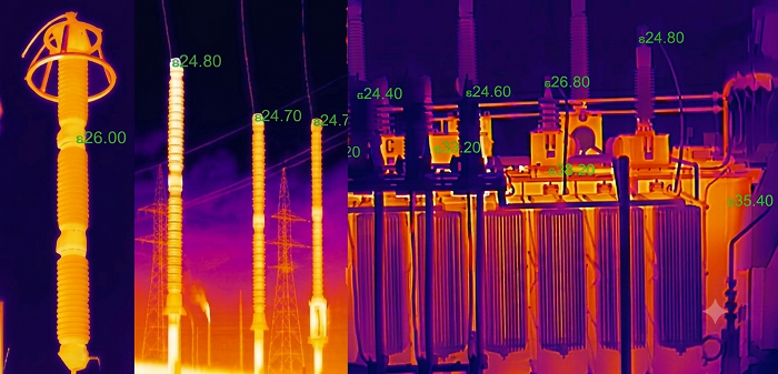 Giám sát nhiệt độ thiết bị thông qua camera nhiệt AI