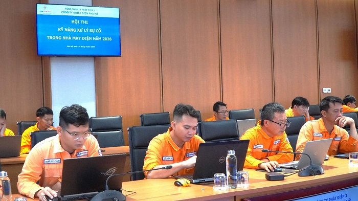 Vòng 1 tất cả các Vận hành viên thi trắc nghiệm trên phần mềm E-learning