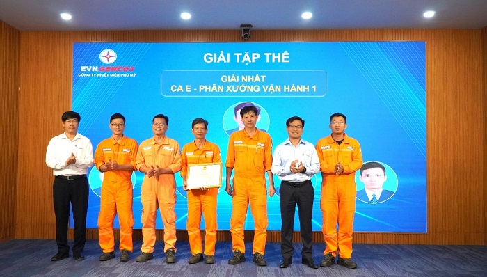 Ca E - Phân xưởng VH1 xuất sắc đạt Giải Nhất của Hội thi