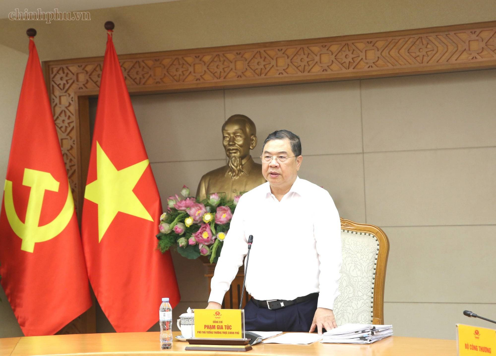 Phó Thủ tướng Thường trực Chính phủ Phạm Gia Túc nhấn mạnh yêu cầu không được để thiếu điện trong mọi tình huống, phải sản xuất đủ điện để đáp ứng cho yêu cầu phát triển, nhất là yêu cầu về tăng trưởng 2 con số