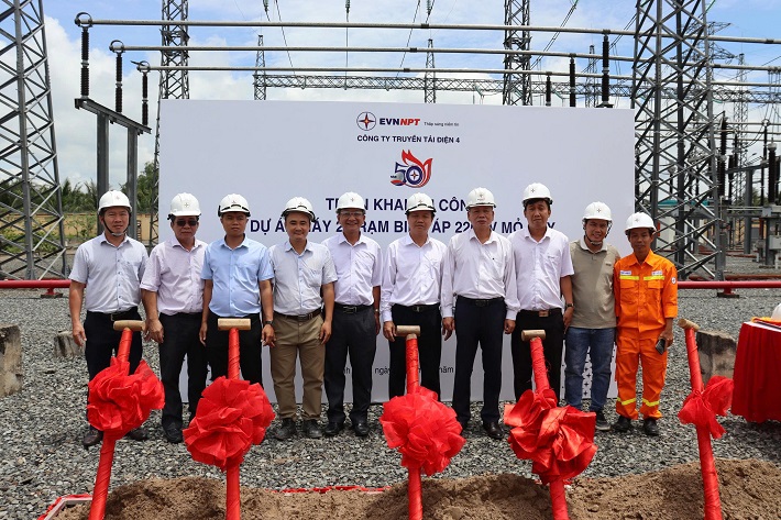 Dự án Máy 2 Trạm biến áp 220kV Mỏ Cày 