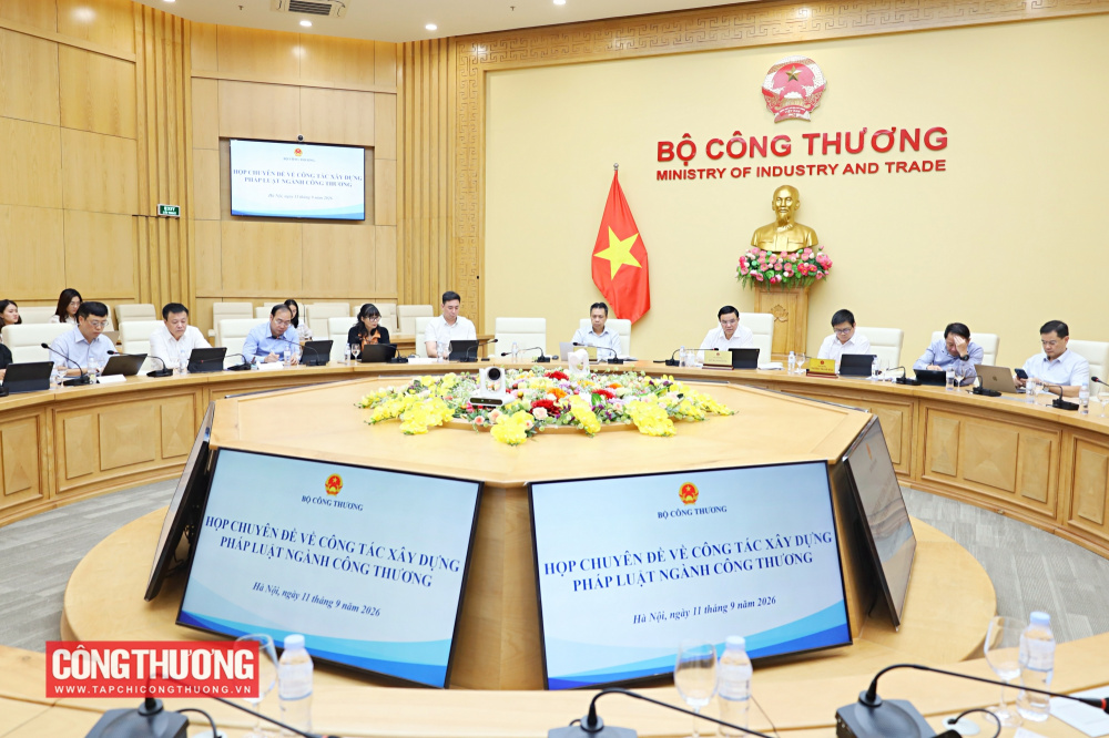 Ngành Công Thương: Xây dựng, hoàn thiện thể chế là nhiệm vụ ưu tiên hàng đầu